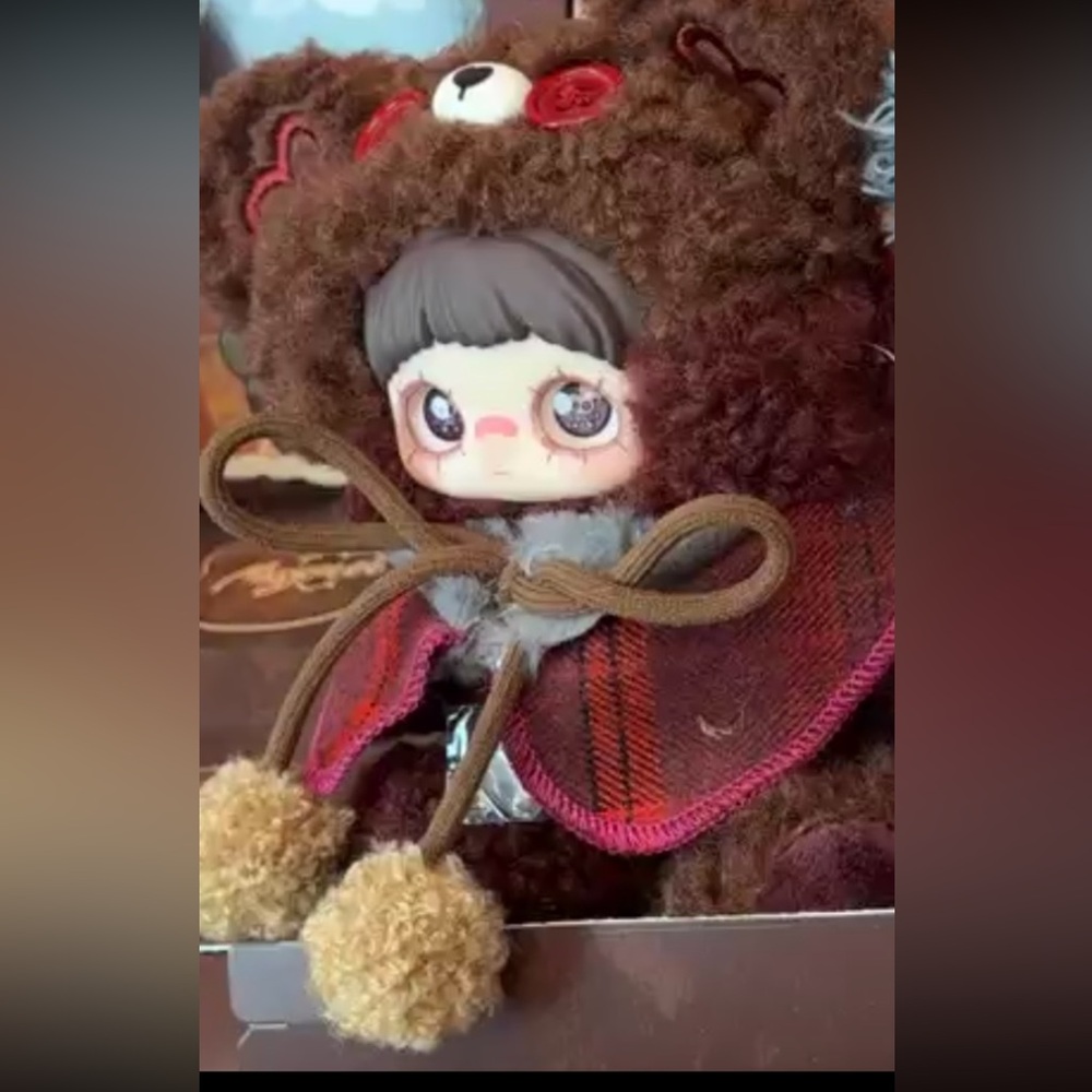 Maymei Tiny Bear Cookie Series - BROWNIE - 100% Authentic